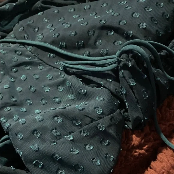 Lucy in the Sky Dark Teal Long Sleeve Dress - Picture 10 of 10